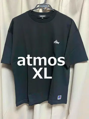 atmos 블랙 티셔츠 XL Russell Athletic
