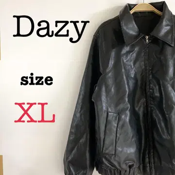 Dany 데이지 [XL] 여성용 긴팔 점퍼 합성 피혁 쿨 성숙한