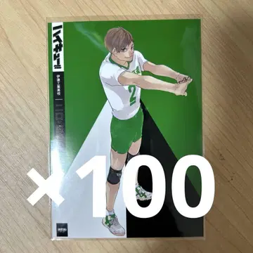 하이큐 시부야 잭 니쿠치 켄지 브로마이드 서점 잭 100장 다테 코