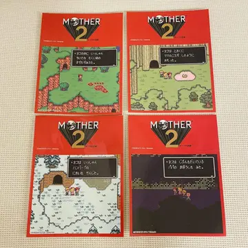 MOTHER2 마더 2 로손 컨트리 마암 스티커 4장