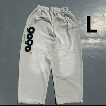 9090 OG 로고 빈티지 스웨트 팬츠 그레이
