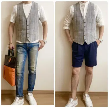 새상품급 라르디니 린넨 혼방 베스트