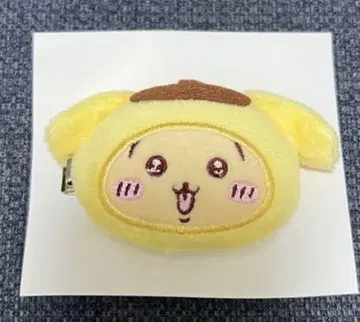 치이카와 산리오 시크릿 헤어 클립 폼폼푸딩 토끼