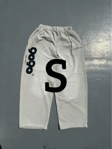 9090 OG 로고 빈티지 스웨트 팬츠 S