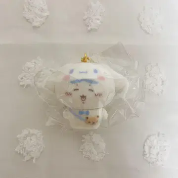 산리오 치이카와 (먼작귀) 콜라보 하치와레 시나몬 플로키 마스코트