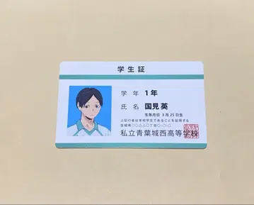 하이큐 버라이어티 카드 구니미