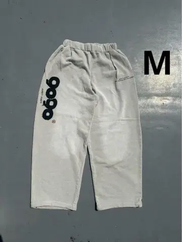 9090 OG 로고 빈티지 스웨트 팬츠 그레이 M