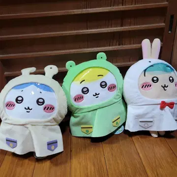 치이카와 (먼작귀) 비오는 날 BIG 봉제 인형 3종 세트 컴플리트 세트