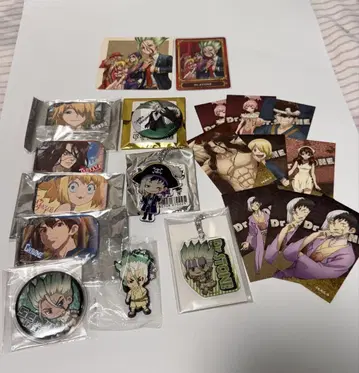 Dr. Stone 캐릭터 굿즈 세트
