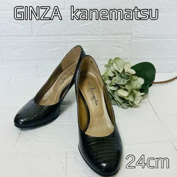 긴자 가네마츠 펌프스 힐 에나멜 GINZA kanematu 신발