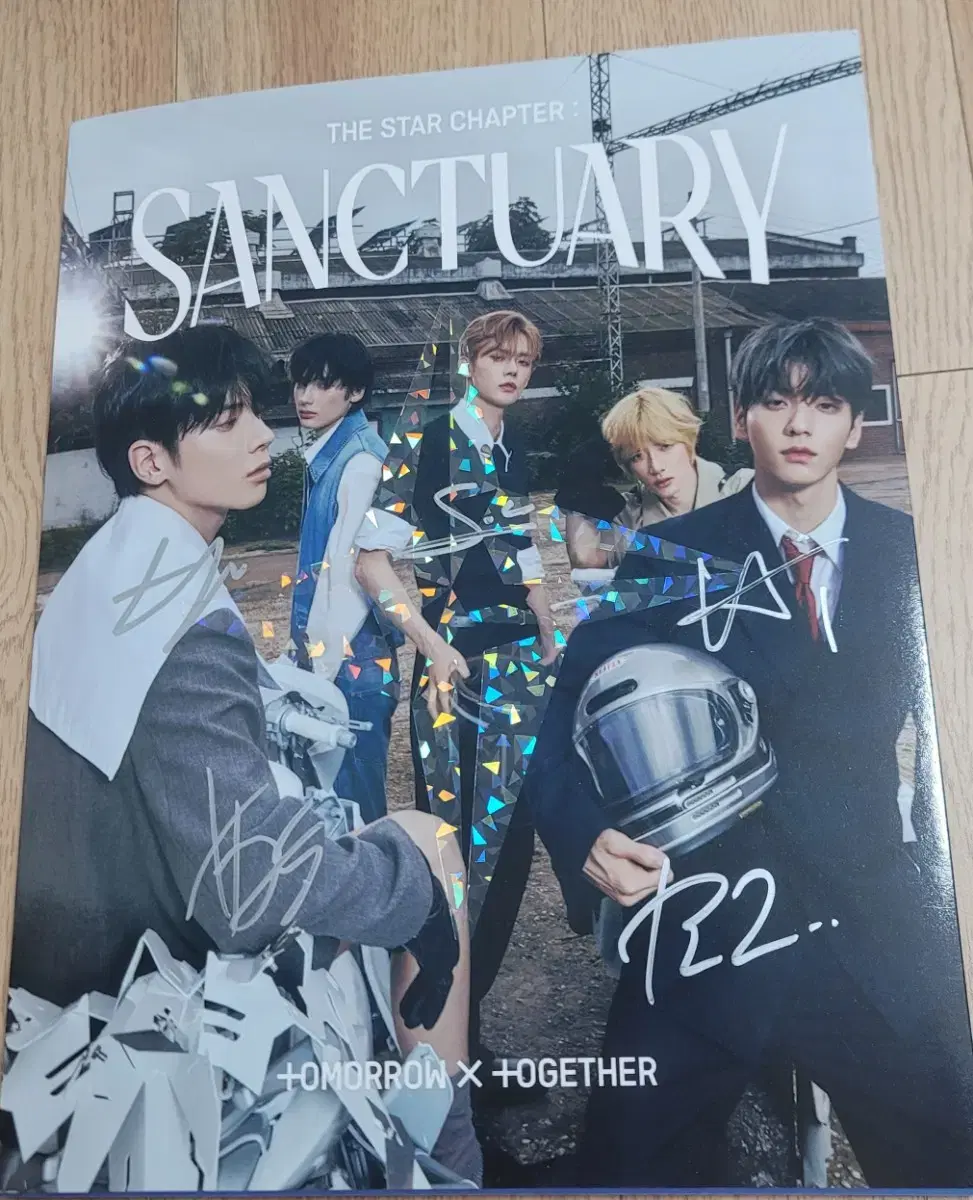 Tomorrow X Together Autographed Album