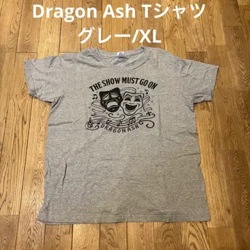 Dragon Ash tour 티셔츠 XL 그레이 DA Crew 한정판