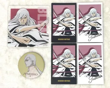 우타케 토시로 BLEACH 전망대 반남 사진 카드 코스터 캔뱃지