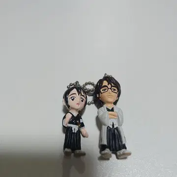 BLEACH 키링 네이비 나염&히나모리