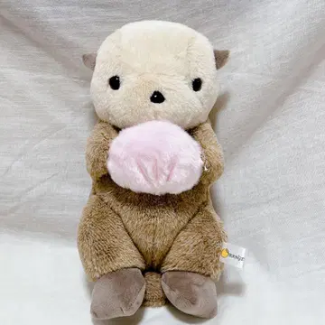 도바 수족관 랏코 S 봉제 인형 오렌지 레토 수족관