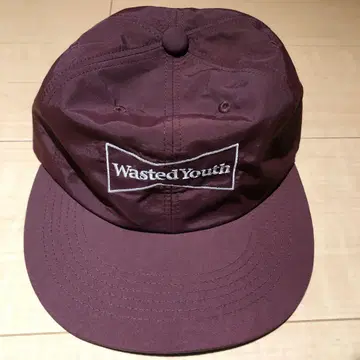 새상품급 WastedYouth 나일론 캡 노무라 켄이치 버건디