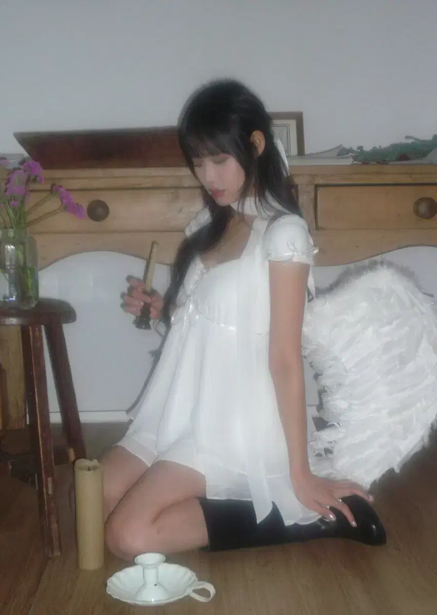 Angel number 555 Snow angel blouse