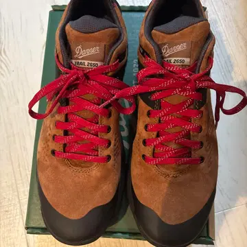 Danner Trail 2650 GTX 브라운/레드 27cm(US9)