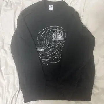 블랙 nouw 트레이닝복