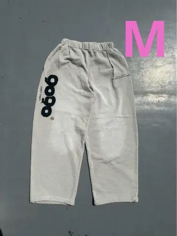 9090 OG 로고 빈티지 스웨트 팬츠 그레이 M