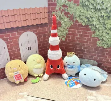 스미코구라시 5주년 토카게 유니클로 테노리 봉제 인형 도쿄 타워 타와오