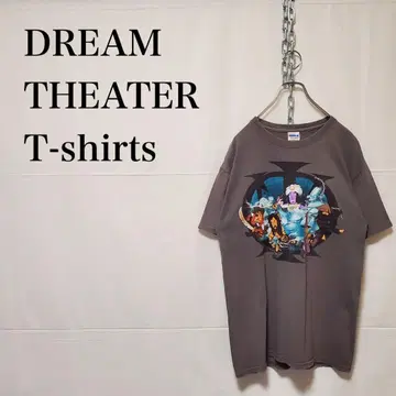 DREAM THEATER 드림 시어터 밴드 티셔츠 구제 의류 M