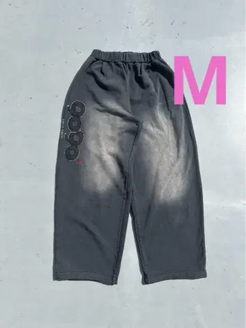 9090 OG 로고 빈티지 스웨트 팬츠 M