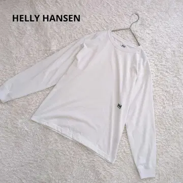 HELLY HANSEN 헬리한센 긴팔 티셔츠 L 사이즈 화이트
