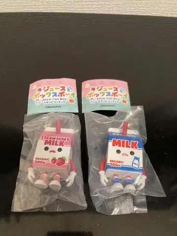 주스 박스 보이 가챠 2개 세트