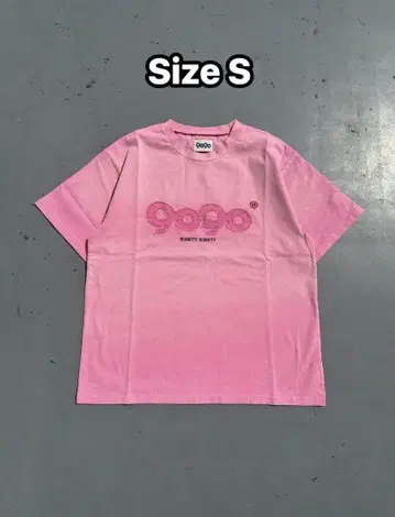 9090 OG 로고 빈티지 티 핑크