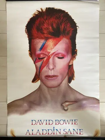 데이비드 보위 ALADDINE SANE 포스터