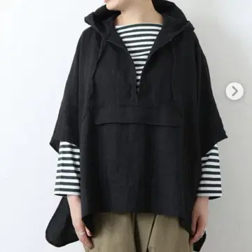 저널 스탠다드 럭스 린넨 캔버스 후드 판초