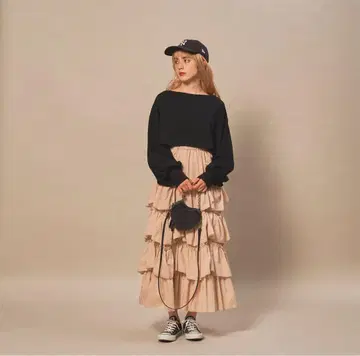 트리트어셀 발레리나 순수 층층 스커트