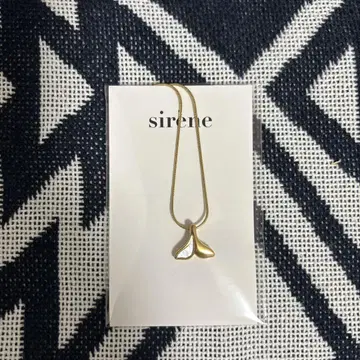 sirene 심플 펜던트 목걸이