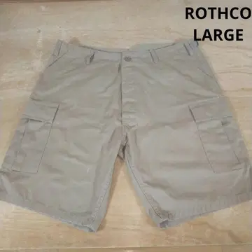 ROTHCO 로스코 BDU SHORT 군 팬츠 하프 카고 팬츠 베이지