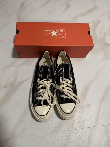 CONVERSE ALL STAR 블랙 스니커즈 CT70