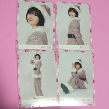 사쿠라자카46 후지요시 카린 산타 의상 2종 세트