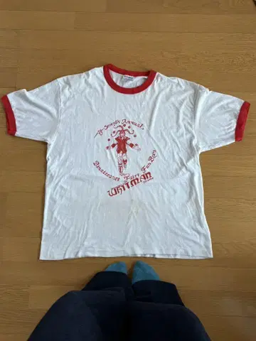 Hanes 80s 링거 T