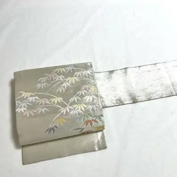 나고야 오비 컬러풀한 소나무 잎 사사노하 금은색 PO-3225