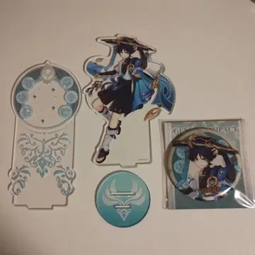 공식 정품 원신 방랑자 아크릴 스탠드 캔뱃지 묶음 판매