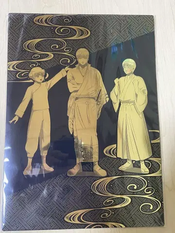 은혼 온 극장 2D 금혼편 금박 A4 클리어 파일 세트