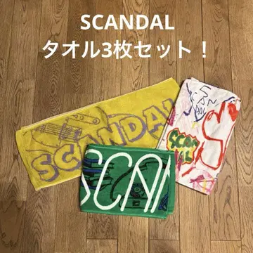 SCANDAL 타월 세트 3장