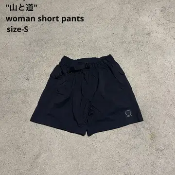 야마토미치 5-Pocket Shorts WOMEN S-size BLACK