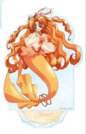 피치피치 피치 루치아 벌스데이 파티 남코 별 얇은 비단 아크릴 스탠드