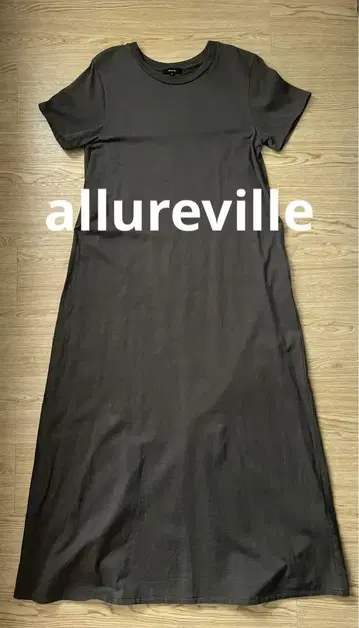 allureville 반팔 롱 원피스