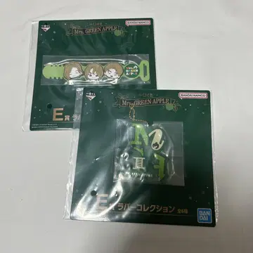 미개봉 새상품 Mrs. GREEN APPLE 제일복권 러버 컬렉션 2종류