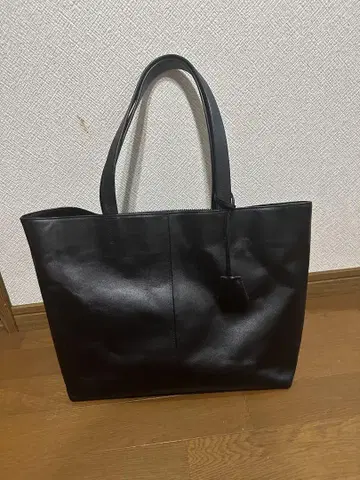 UNITED ARROWS 블랙 토트백