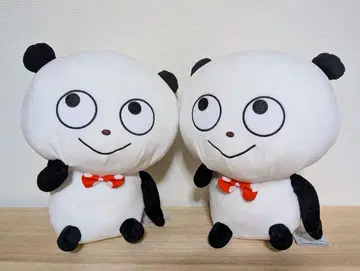 2개 세트 메차모후구토 봉제 인형 후르츠 먹고 싶어요 기분 좋은 팬더
