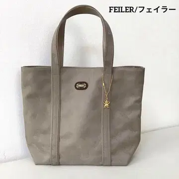 FEILER 페이러 하이디 자카드 토트백 베이지