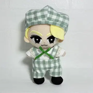 스노 치루 의류 핸드메이드 그린 체크